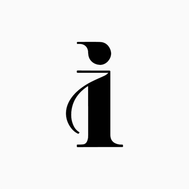 Wektor logo litery i