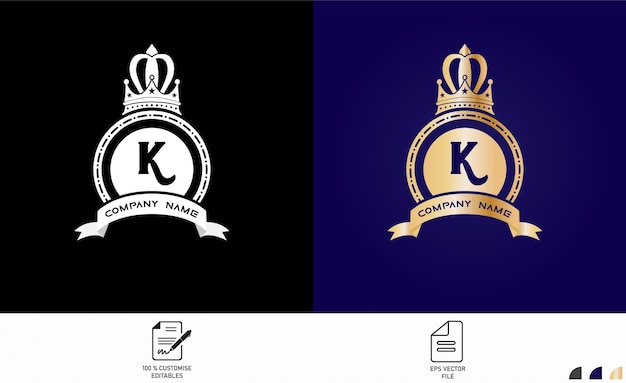 Logo Litery K I Korony