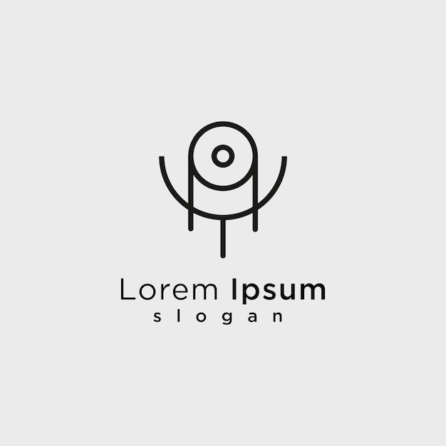 Logo Lorem Ipsum Slogan Szablon Projektowy