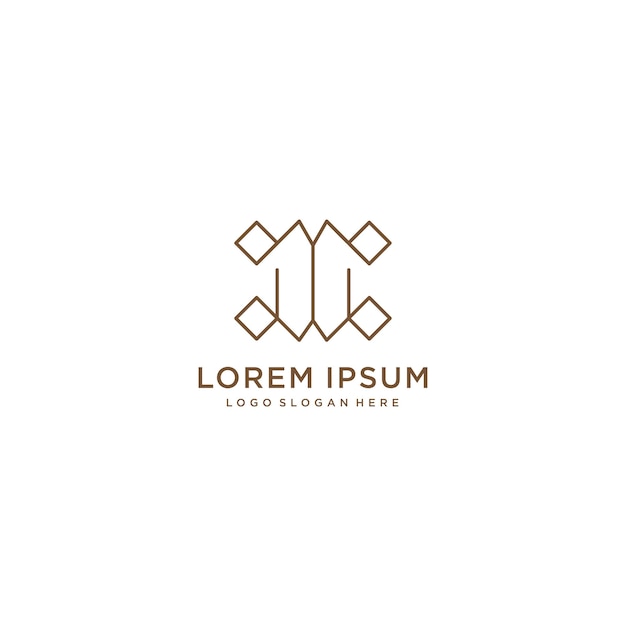 Logo Lorem Ipsum Szablon Sztuki Projektowania Tutaj