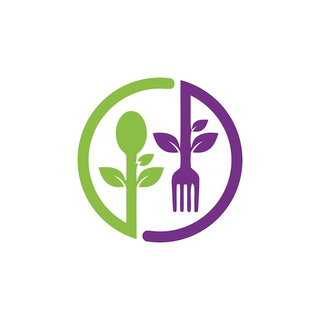 Logo łyżka i widelec