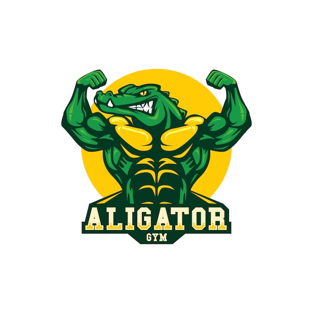 Logo Maskotki Aligatora