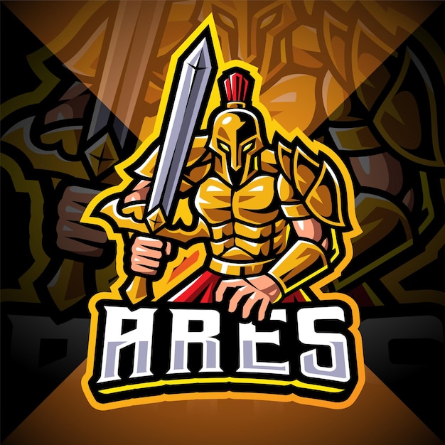 Logo Maskotki Ares Esport