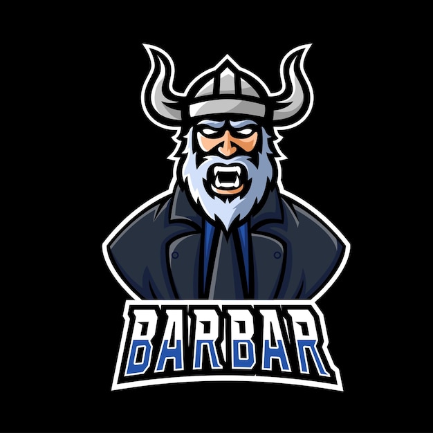 Logo Maskotki Barbar Sport I E-sport