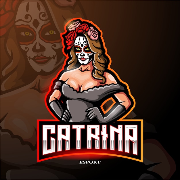 Logo Maskotki Catrina