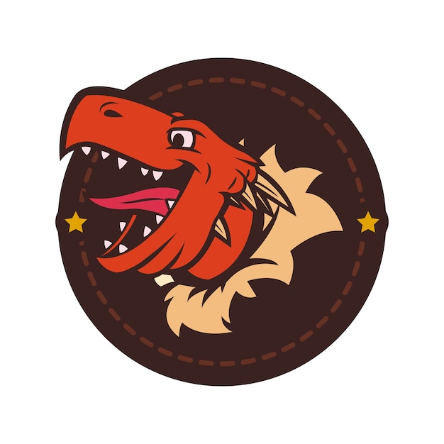 Logo Maskotki Dinozaurów