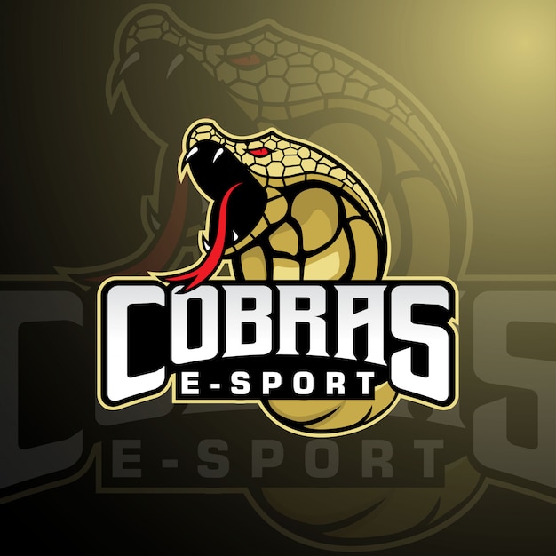 Logo Maskotki Drużyny Cobra E-sports