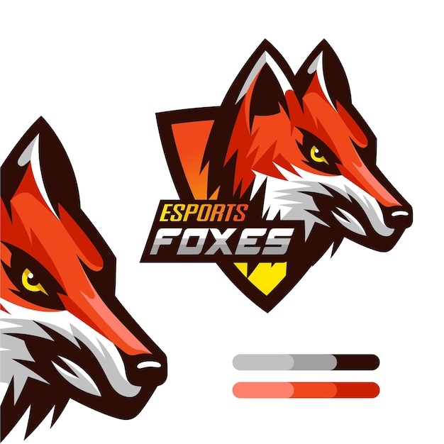 Logo Maskotki Fox Gaming