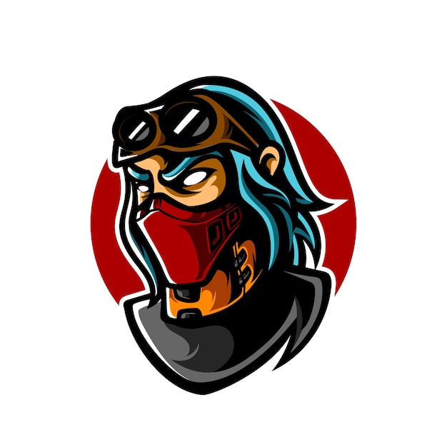 Logo Maskotki Gangster E Sport