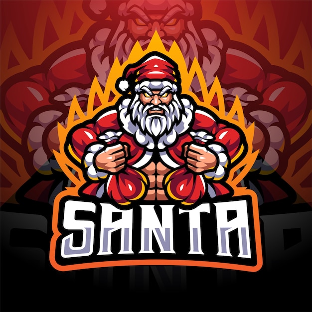 Logo Maskotki Santa Esport