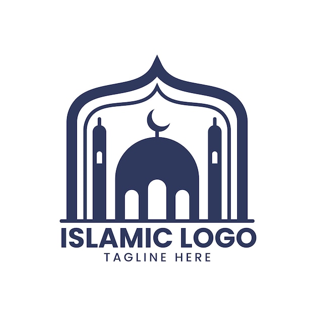 Logo Meczetu O Tematyce Islamskiej