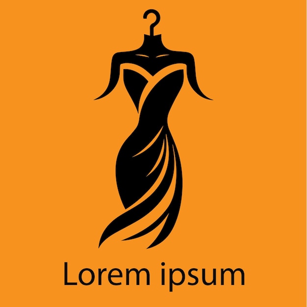 Logo mody lub ubrania dla firm