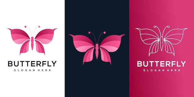 Logo Motyl Abstrack