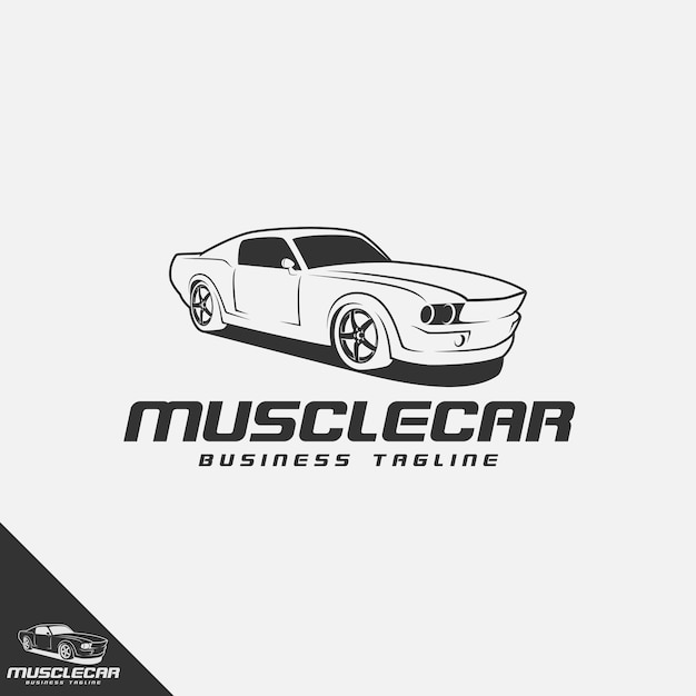 Logo Muscle Car