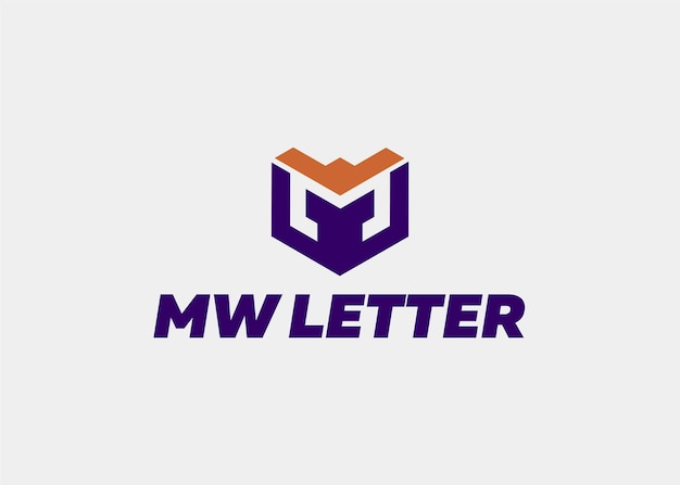 Logo Mw Litera Nazwa Firmy