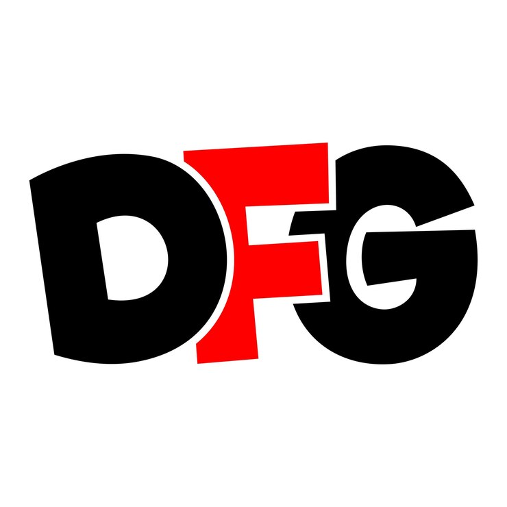 Wektor logo negatywnej przestrzeni