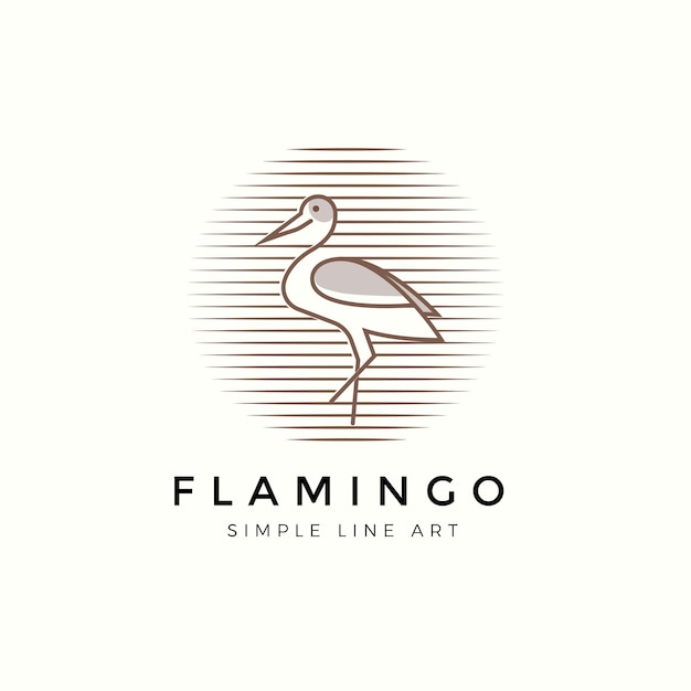 Logo Nowoczesnej Linii Flamingo