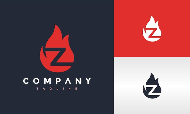 Logo Ognia Na Literę Z