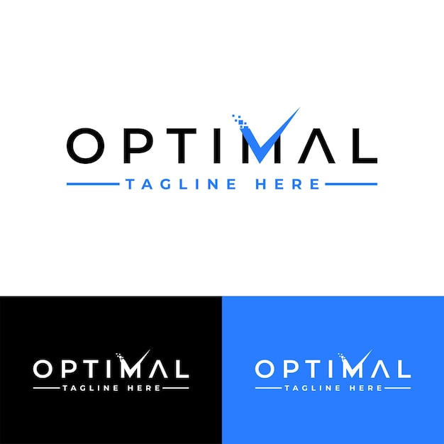 Logo Optimal, Odpowiednie Dla Każdej Firmy Związanej Z Optimum.