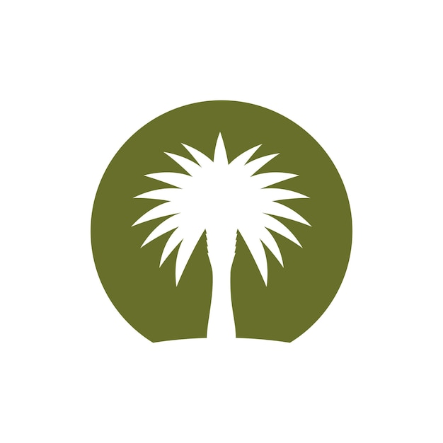 Logo palmy daktylowej