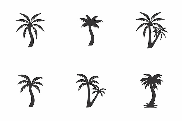 Plik wektorowy logo palmy