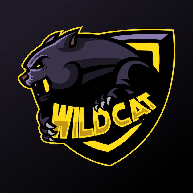 Logo Panther W Stylu E-sport