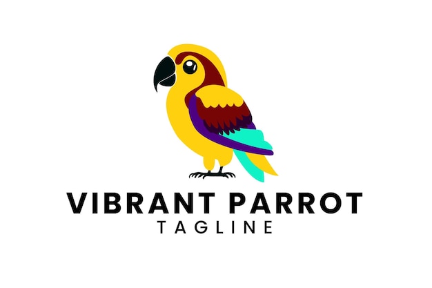logo papugi minimalne logo papugi logo papugi studio unikalne logo papugi projekt logo papugi creart