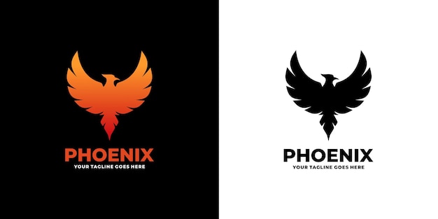 Plik wektorowy logo phoenix logo