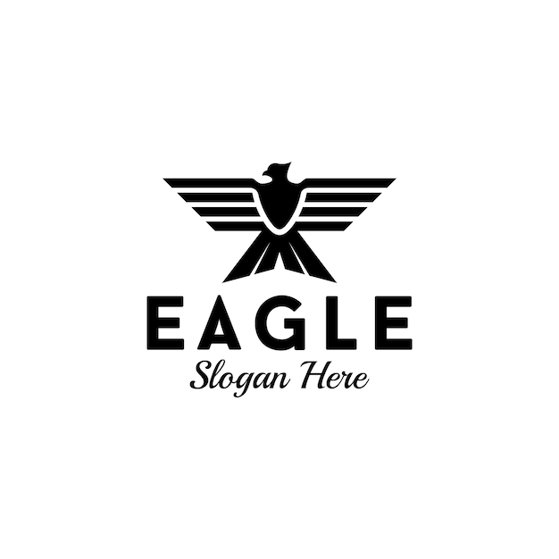 Logo Pictorial Eagle Deisgn