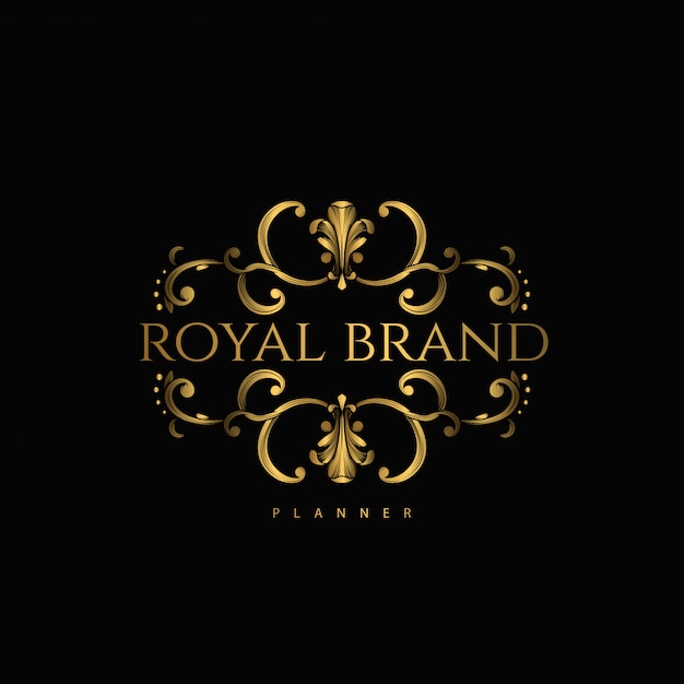 Logo Premium Luxury Z Ornamentem