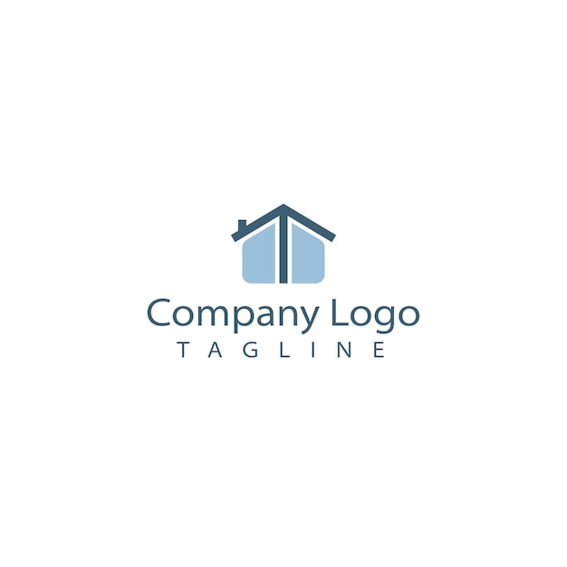 Logo przedniej strony domu