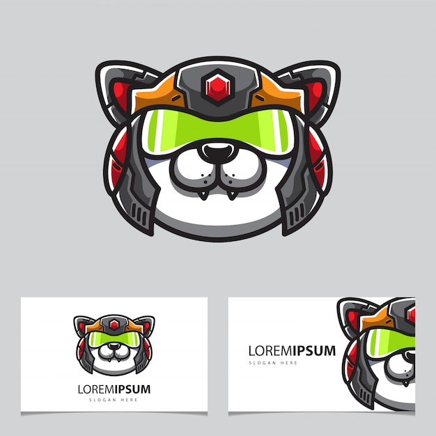 Logo Robota Cat Head