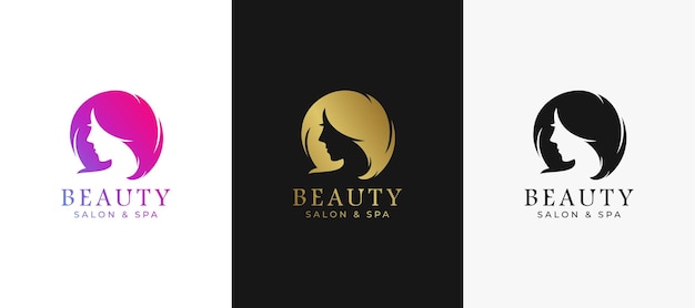 Plik wektorowy logo salonu piękności i spa