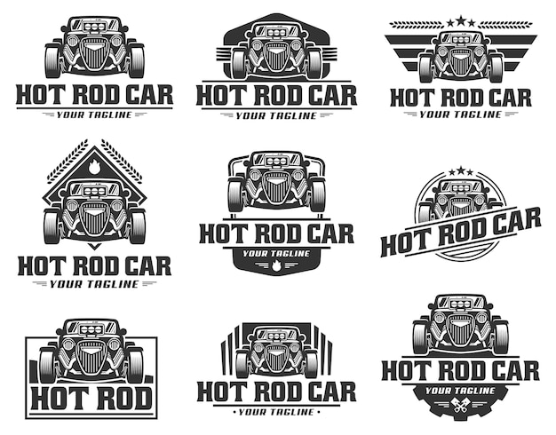 Logo Samochodu Hot Rod