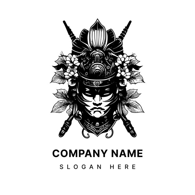 Logo Samurai równoważy tradycyjną wytrzymałość z uroczym urokiem