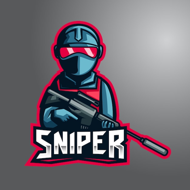 Logo Silent Blue Sniper E-sport