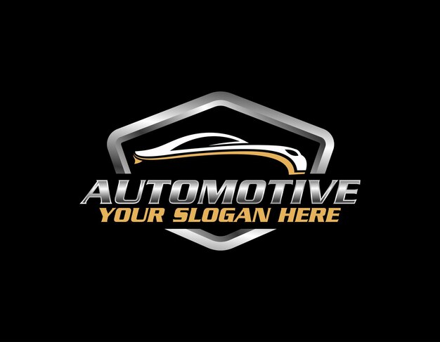 Plik wektorowy logo sklep auto
