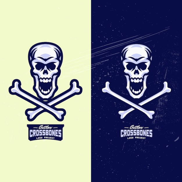 Logo Skull And Crossbones Esports