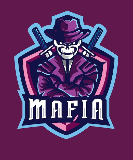 Logo Skull Mafia E Sports