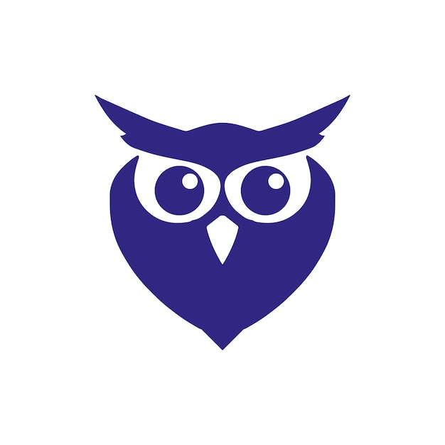 Plik wektorowy logo sowy logo mądrego ptaka symbol sowy logo dla edukacji a12