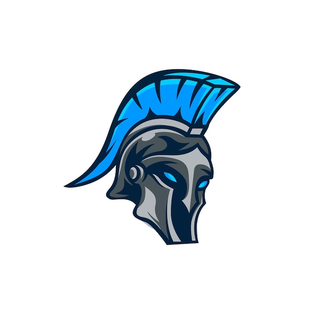 Plik wektorowy logo spartan mascot