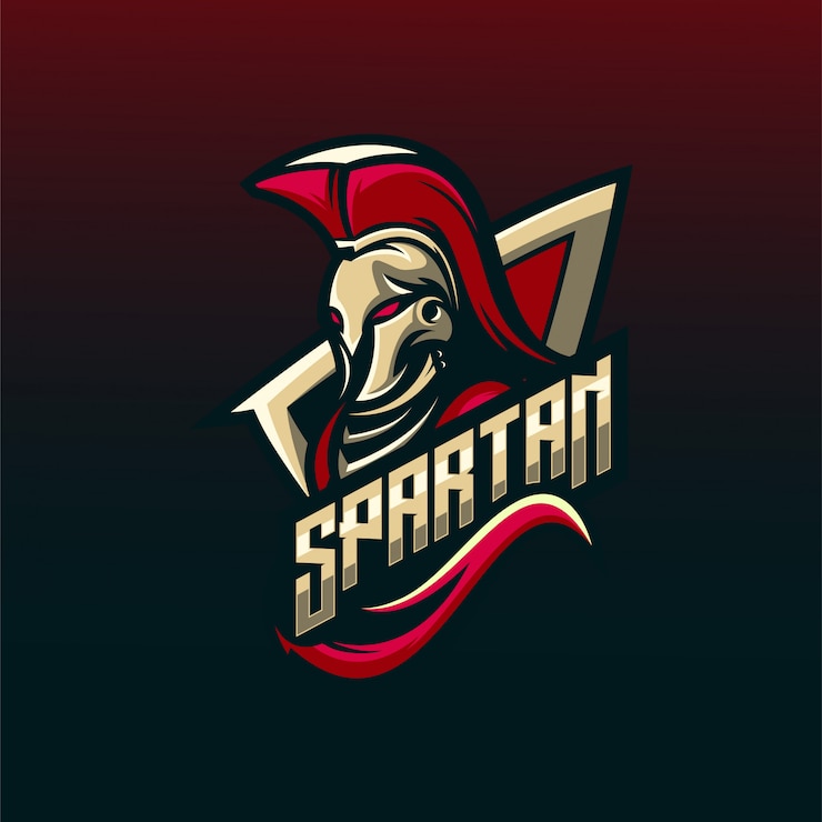 Wektor logo spartańskie