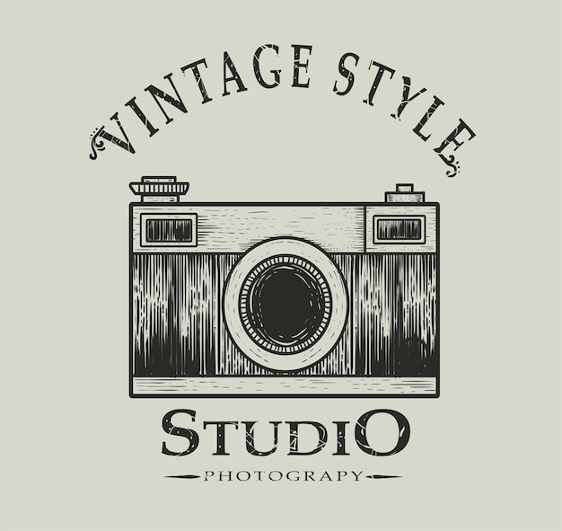 Logo Studia Fotograficznego Retro