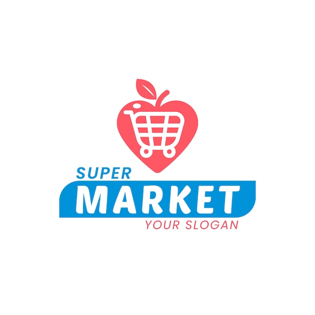 Plik wektorowy logo supermarketu