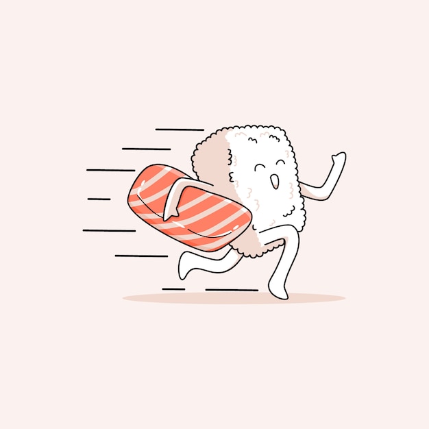 Logo Sushi Run