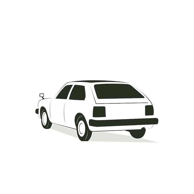 Logo Szablon Projektu Ikona Samochód