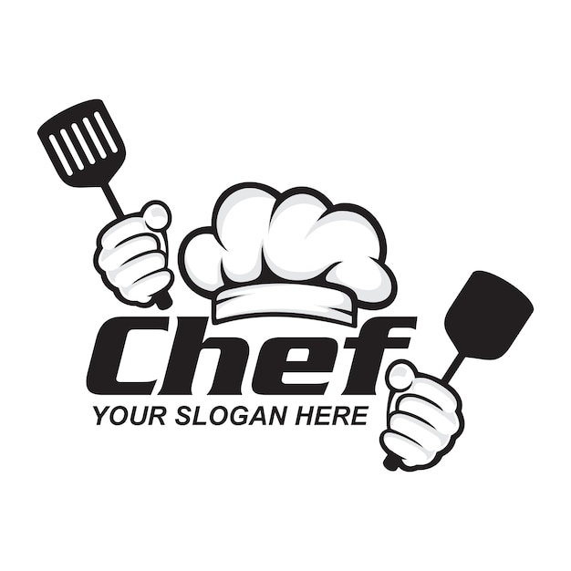 Plik wektorowy logo szefa kuchni