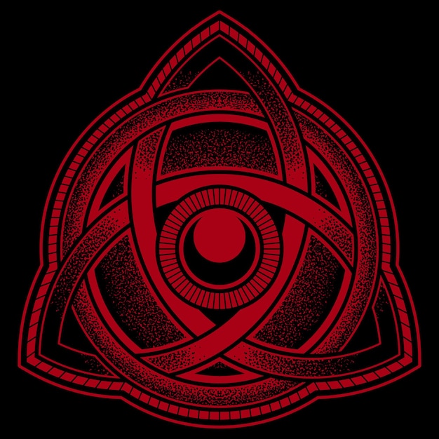 Plik wektorowy logo triquetra