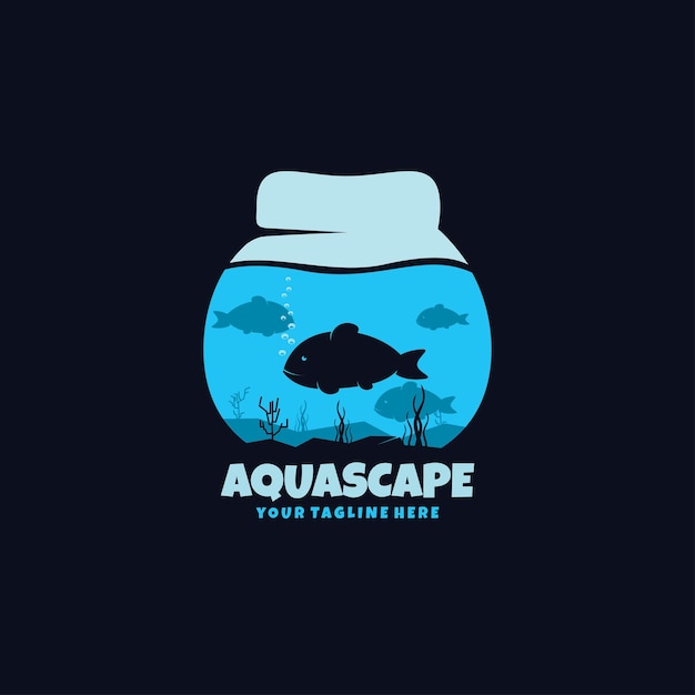 Logo Trybu Ciemnego Aquascape