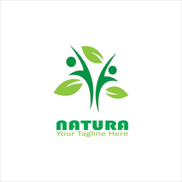 Logo Wektor Natura Projekt